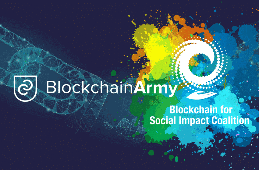 BlockchainArmy Joins Blockchain for Social Impact Coalition