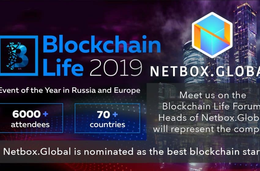  Netbox.Global to Sponsor Blockchain Life 2019